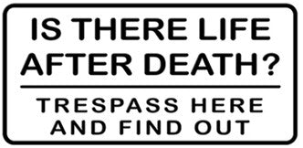 Life After Death | Paper Sticker | ST-399