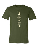 176 Keep Calm and Eat Green Chile T-Shirt