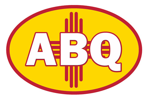 ABQ Oval - Vinyl Sticker