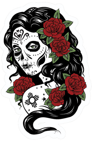 La Muerta - Vinyl Sticker