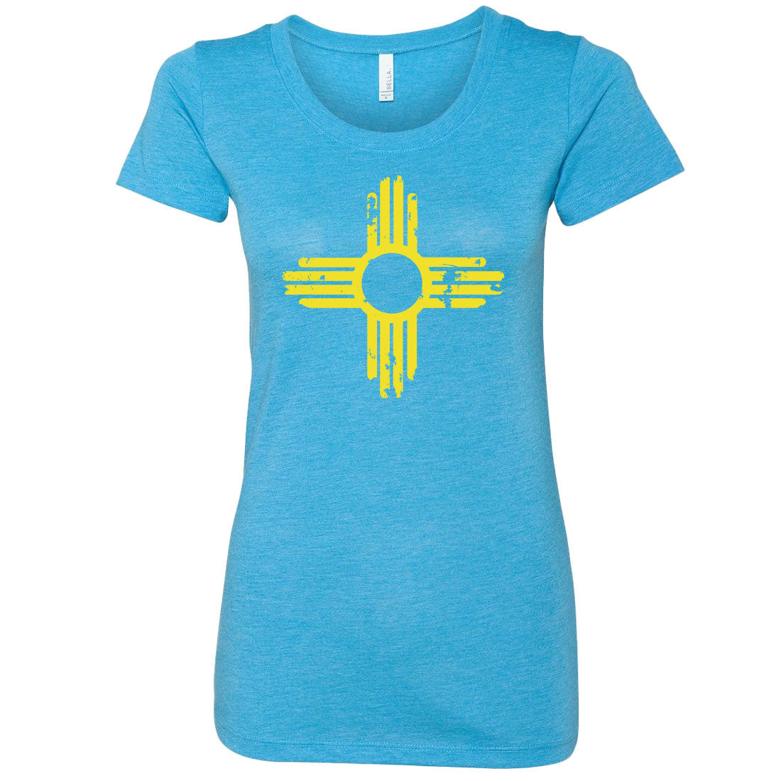Distressed Zia | Women's T-shirt | LTS-133Y