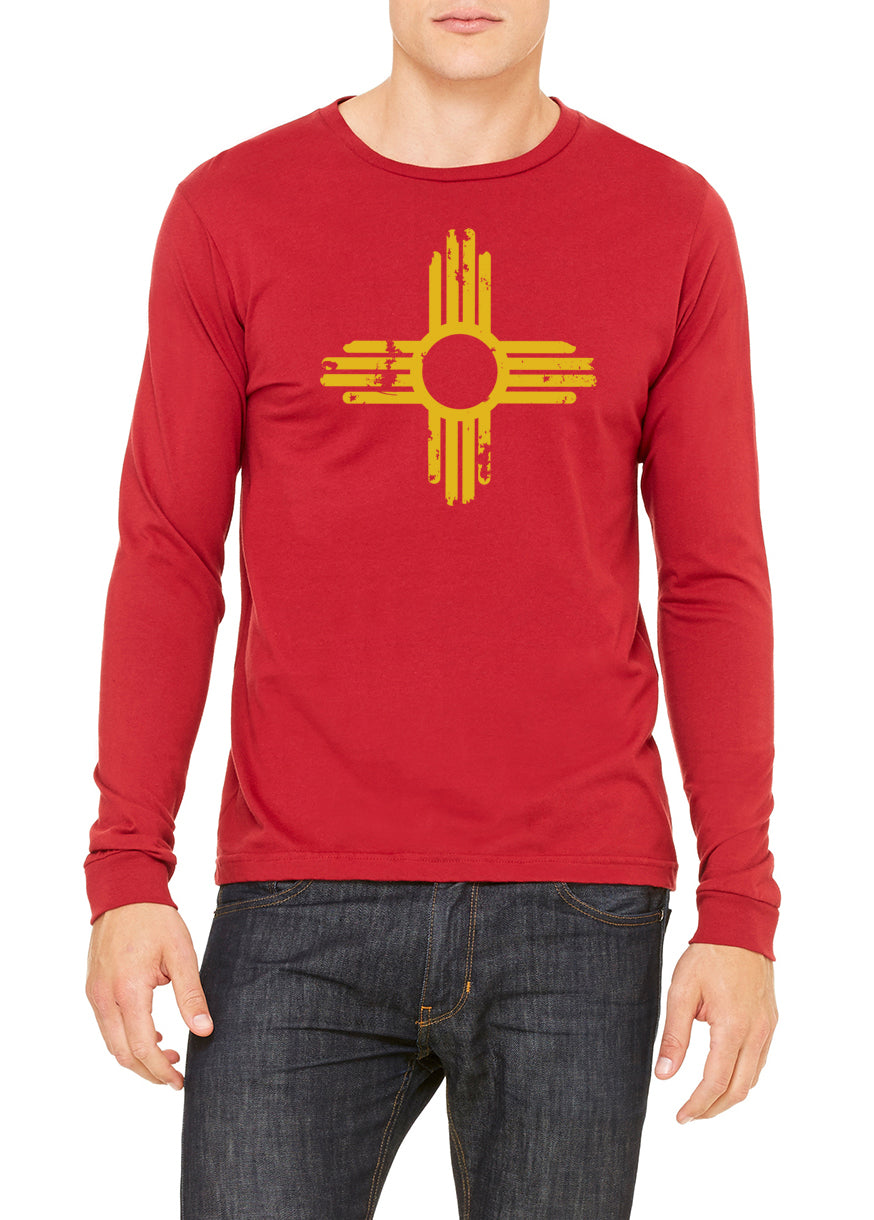 LS-133Y Distressed Zia Long Sleeve Shirt