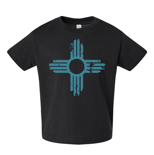 Distressed Zia | Youth Unisex T-Shirt | KID-133T