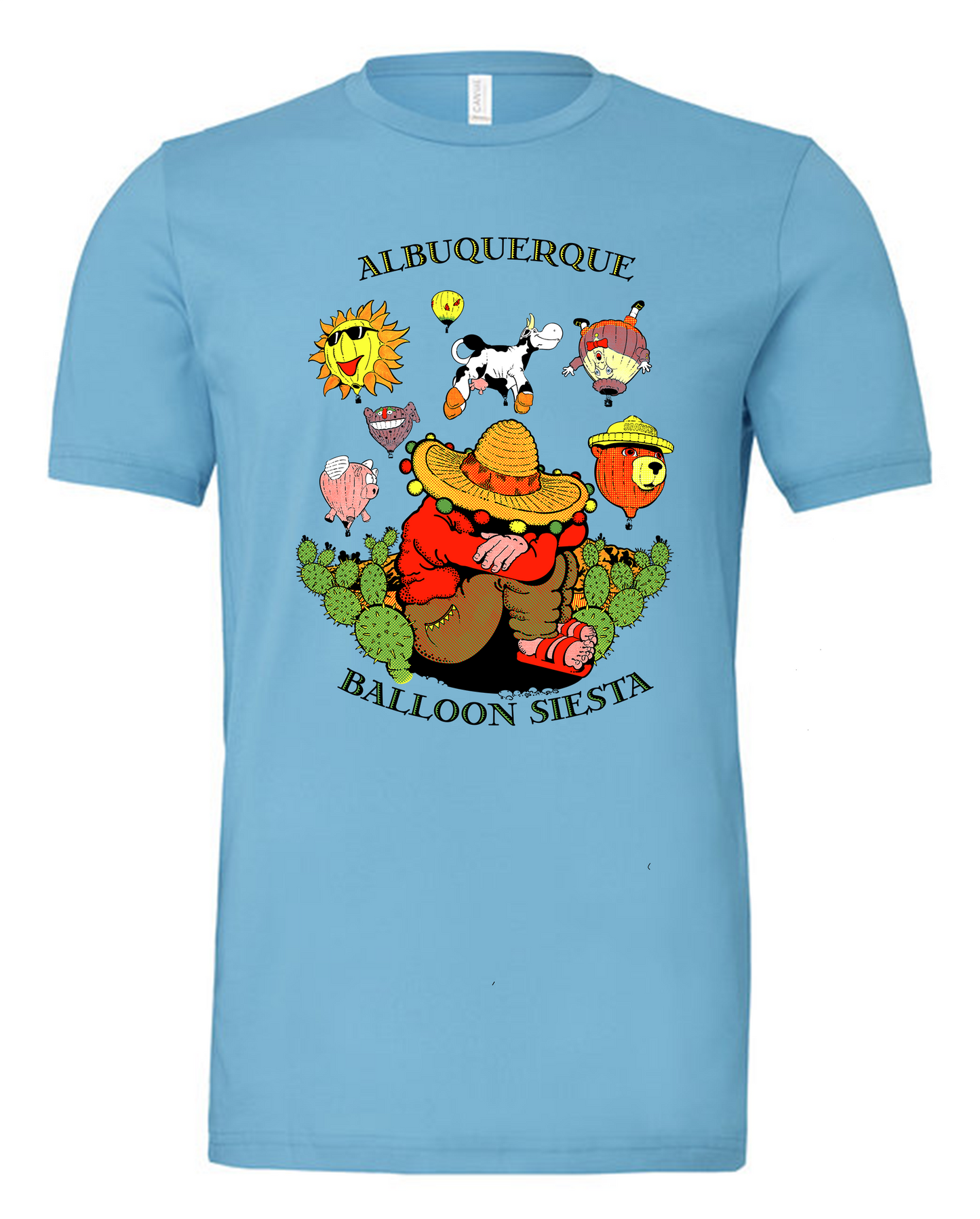 171 Albuquerque Balloon Siesta 2023 Limited Edition Unisex T-shirt