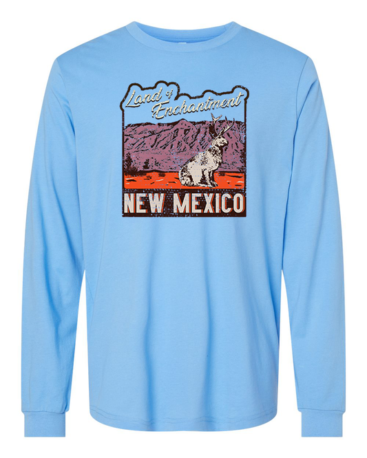 Land of Enchantment Jackalope | Long Sleeve Unisex T-Shirt | LS-157