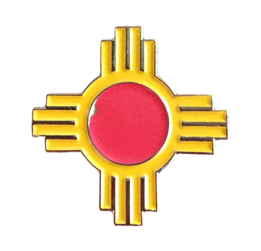 NM Zia Lapel Pin