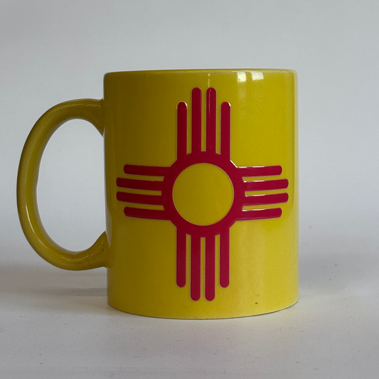 Red Zia | Yellow Mug | MU-8010