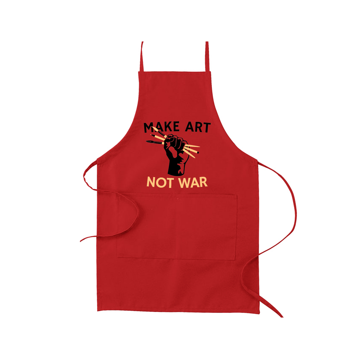 Make Art Not War | Apron | APR-129