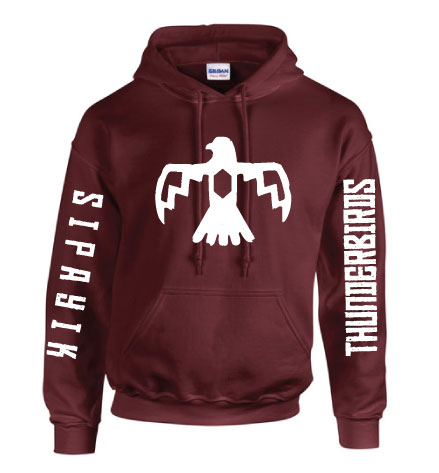 HD-106 -Thunderbird Maroon Pullover/Zip Up Hoodie