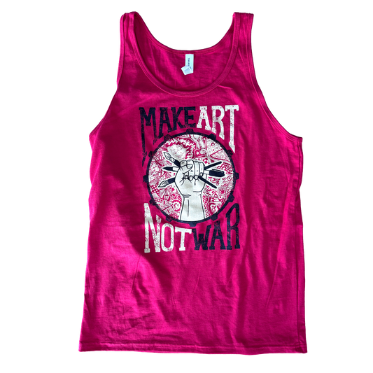 Make Art Not War | Unisex Tank Top | TT-129