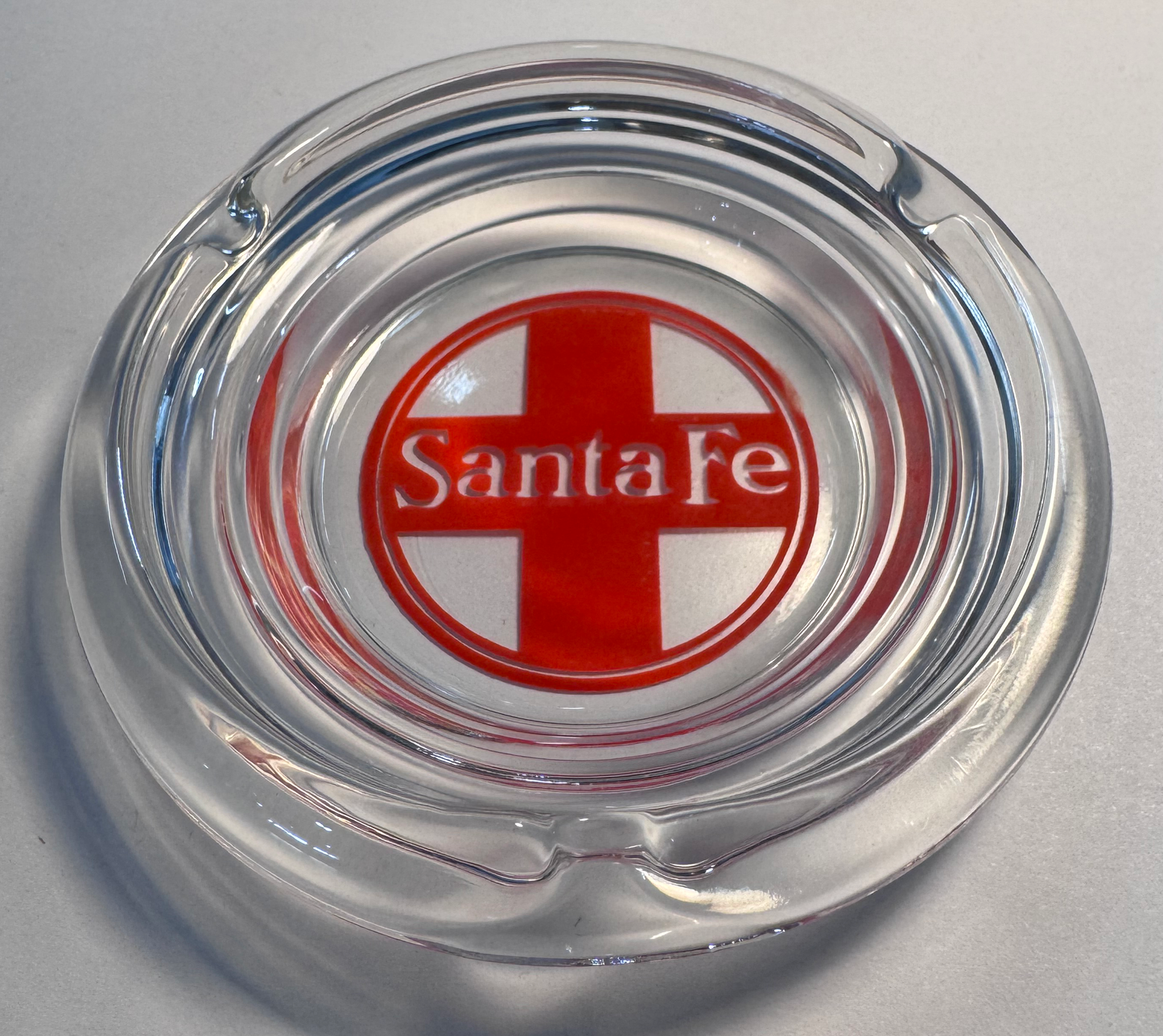 Santa Fe Railroad  | Glass Ashtray | AT-101