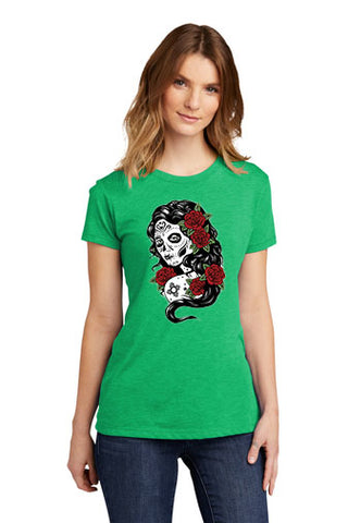 La Muerta Womens T-shirt