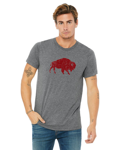 Distressed American Bison T-Shirt