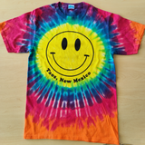 Smiley Face Taos, NM Tie-Dye T-Shirt