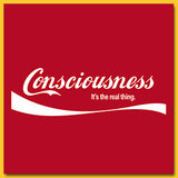 Consciousness Logo T-Shirt - Guerrilla Graphix - Real Thing - Mind 