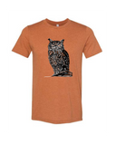 185 Etched Owl T-shirt