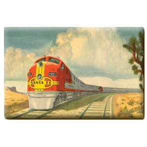Santa Fe Railroad Magnet