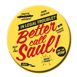 Better Call Saul Round Magnet