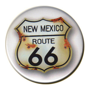 RT 66 Roadsign Distressed Magnet