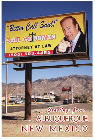 Better Call Saul Billboard | Postcards | PC-4001