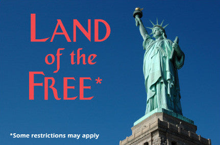 Land of the Free Postcard