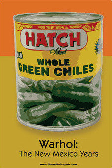 Hatch Chile - Warhol The NM Years Postcard