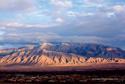 Sandia Mountains Postcard