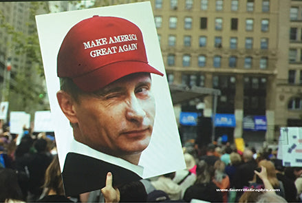 Make America Great Again (Putin) Postcard
