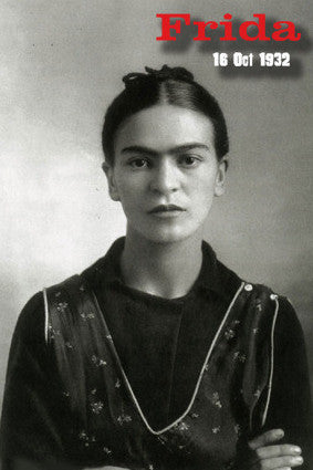 Frida Portrait Postcard