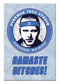 Pinkman Yoga Studio Magnet