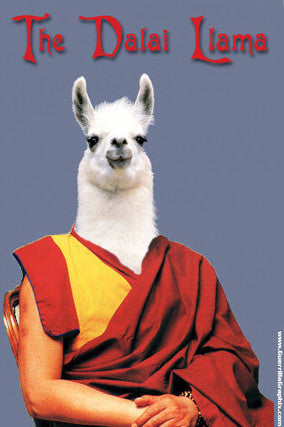 Dalai Llama Postcard