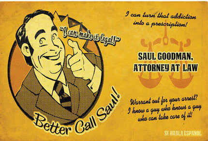 Better Call Saul Postcard