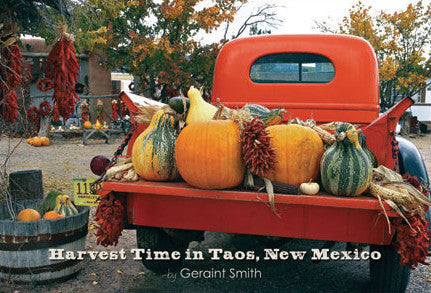 Harvest Time in Taos Postcard