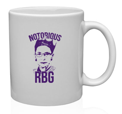 Notorious RBG Ruth Bader Ginsberg Mug - Guerrilla Graphix