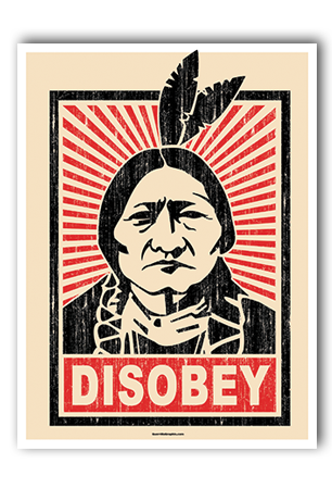 Disobey Poster Art Print
