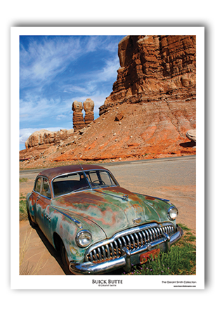 Buick Butte Art Print