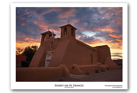 Sunset on St. Francis Art Print by Geraint Smith