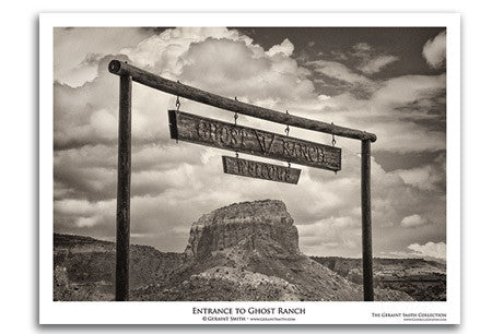 Ghost Ranch Entrance Art Print by Geraint Smith