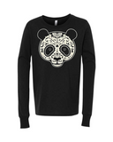 Panda Skull Kids' Long Sleeve T-Shirt