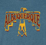Albuquerque NM Thunderbird Design T-shirt - Triblend Tee - Unisex Sizing