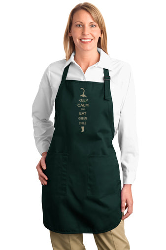 Keep Calm and Eat Green Chile | Apron | AP-176