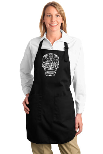 AP-177 Sugar Skull Apron