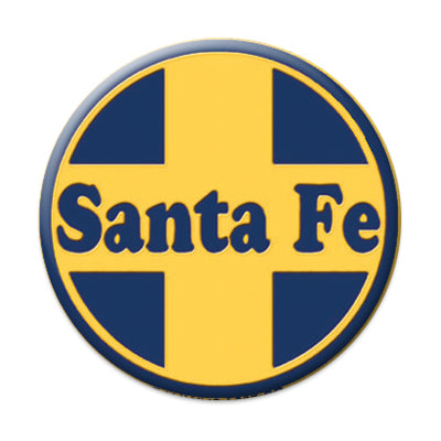 Santa Fe RR - Pin Back Button