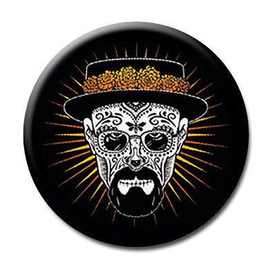 Heisenberg Sugar Skull - Pin Back Button