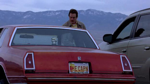 Breaking Bad - The CAPN - Metal Vanity Plate