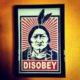 Disobey Poster Art Print
