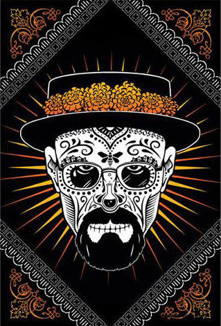 Heisenberg Sugar Skull Postcard