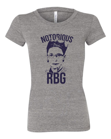 LTS-195 Notorious RBG Womens T-shirt