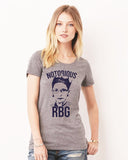 LTS-195 Notorious RBG Womens T-shirt