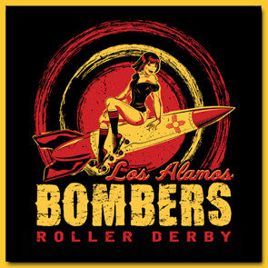 Los Alamos Bombers Roller Derby | Unisex T-Shirt | TS-110